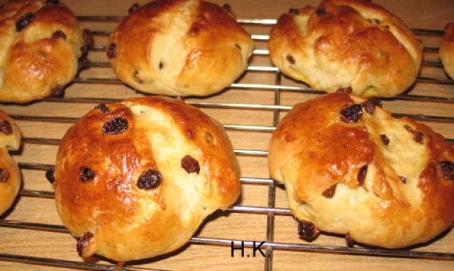 Rosinenbrötchen mit Quark • Brotbackforum - Die Hobbybäckerei