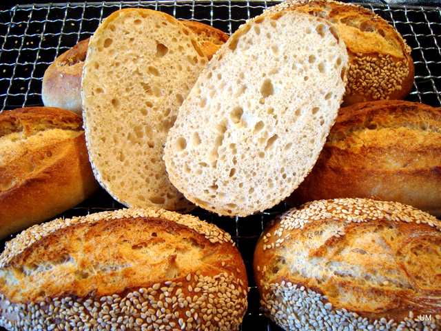 Brötchen mit altem Teig • Brotbackforum - Die Hobbybäckerei