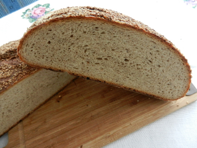 Mischbrot mit Kartoffelflocken • Brotbackforum - Die Hobbybäckerei