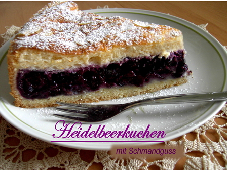 Heidelbeerkuchen mit Schmandguss&hellip;nach Brotstern! • Brotbackforum